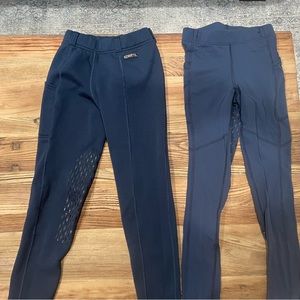 Girls Kerrits tights (2 pairs)